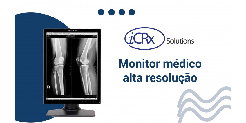 Monitor médico alta resolução